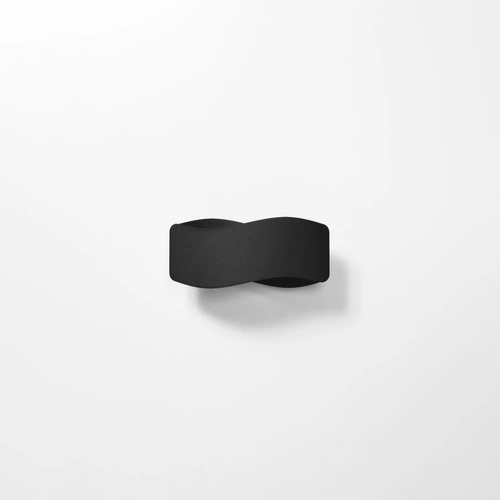 Nástěnné svítidlo Tila 30 černé moderní kovové do obýváku a ložnice Sollux Lighting