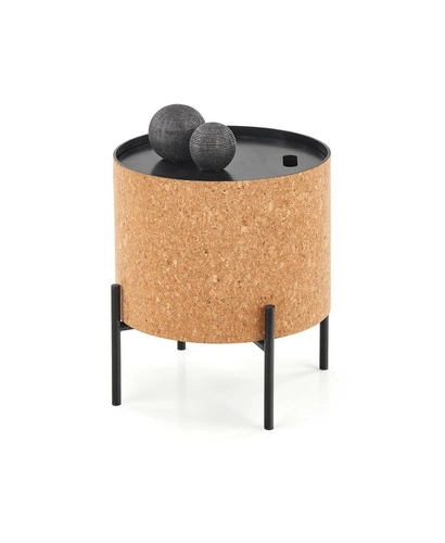 Konferenční stolek Teffa přírodní/černý