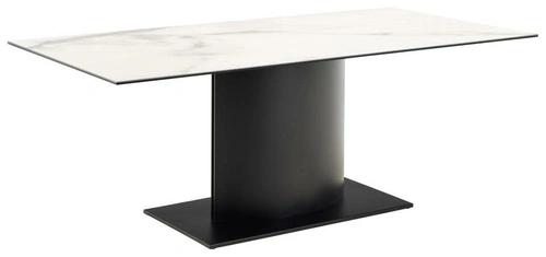 Jídelní stůl Marbella 200x100 bílý keramický moderní Actona
