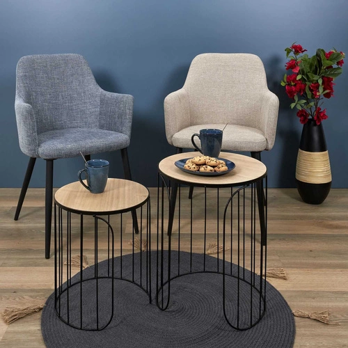 Keramický hrnek Laguna 300ml modrý boho na kávu Intesi stylový dárek