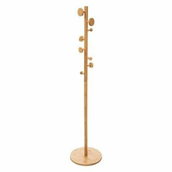 Bambusový stojanový věšák do předsíně 8 háčků přírodní 5five simply smart Bambou