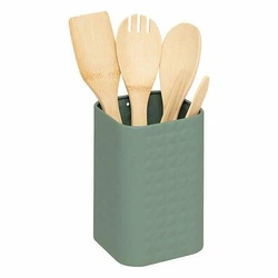 Sada kuchyňských doplňků s nádobou zelená
