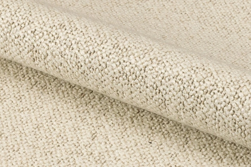 Čalouněná židle Cindy béžová skandinávská do jídelny a obývacího pokoje Actona kaučukové dřevo