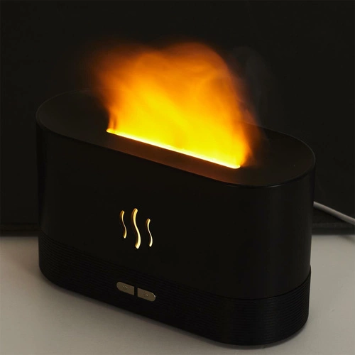 Elektrický aroma difuzér LED Intesi černý úsporný pro domácnost