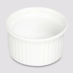 Keramická zapékací miska 9 cm bílá kulatá na suflé 5five simply smart