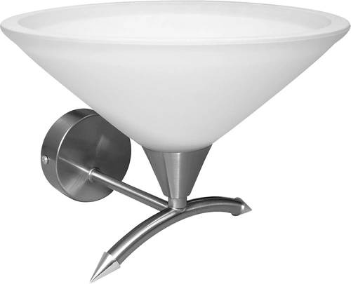 Nástěnná lampa Helia klasická bílá skleněná do ložnice a obývacího pokoje CANDELLUX LIGHTING