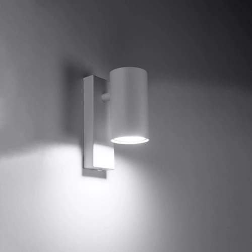 Nástěnné svítidlo UTTI bílé moderní kovové do ložnice obýváku koupelny Sollux Lighting