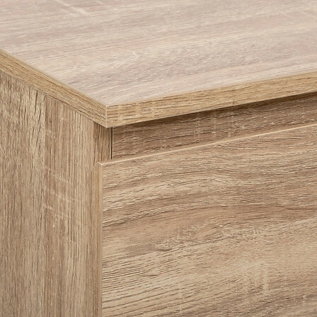 Komoda Dolo 5 zásuvek skandinávská komoda z přírodního dřeva do ložnice Atmosphera