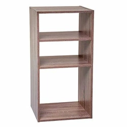 Dřevěná knihovna Mix 'n Modul 3 police moderní do obýváku 5five simply smart