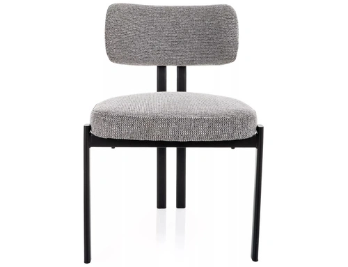 Čalouněná židle Montico šedá do jídelny a obýváku moderní