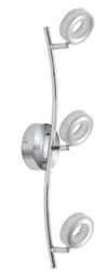 Stropní svítidlo Vinola strip 3x5W LED chrom 3000K