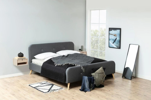 Závěsný noční stolek z masivu s zásuvkou 37 cm Century Actona moderní přírodní