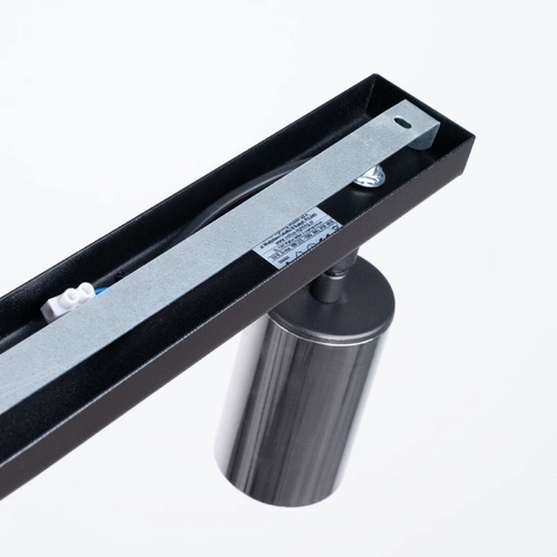 Stropní LED svítidlo WINX 2 černý chrom moderní do obýváku a ložnice 30 cm SOLLUX