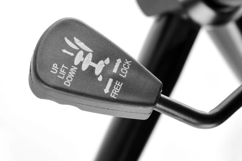 Ergonomická otočná kancelářská židle Halid černý ořech s opěrkou hlavy do kanceláře Intesi