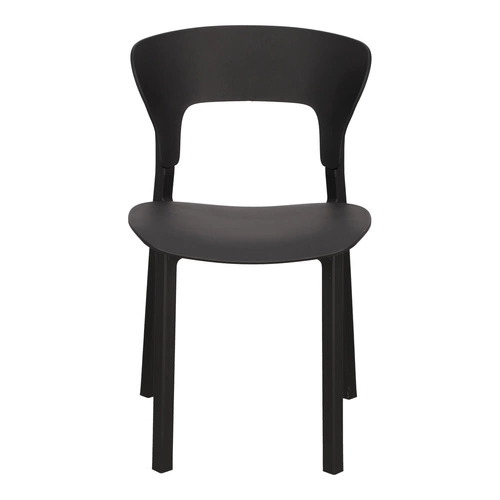 Sada 4 černých židlí Kabru