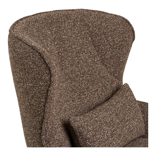 Otočná skořepinová křesla Blenheim hnědá do obýváku moderní