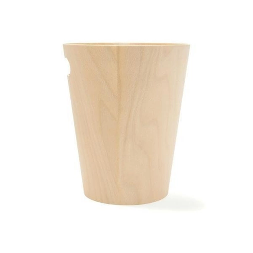 Dřevěný odpadkový koš Umbra Woodrow 7,5 l moderní do kanceláře nebo koupelny