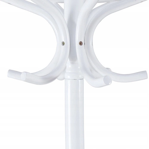 Moderní bílý dřevěný stojanový věšák na oblečení do předsíně Poulpe Intesi