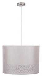 Arabesca závěsná lampa 33x33x24 1x60W E27 krémová (stínidlo 77-19441 se závěsem 85-10608)