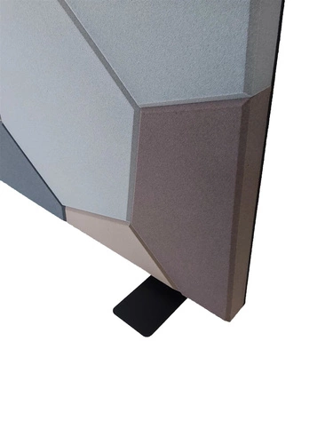 Fluffo HOP béžový akustický stěnový panel moderní dekorace na stěnu do kanceláře 110x70 cm