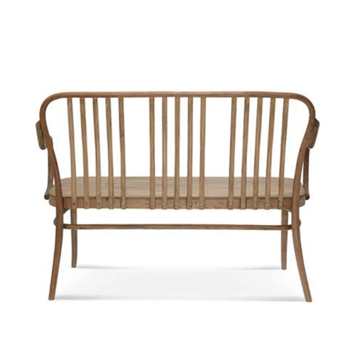 Čalouněná lavice Fameg 6653/L na míru do obývacího pokoje nebo předsíně v retro stylu