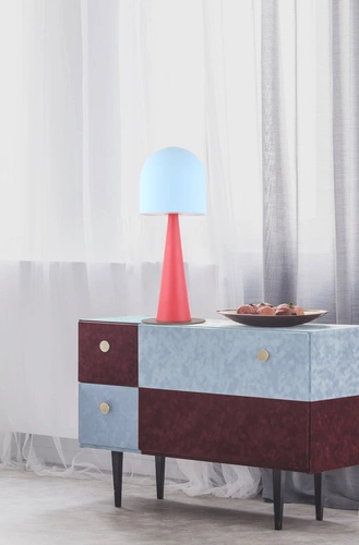 Stolní lampa Visby Modrá, červená