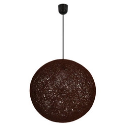 Závěsná lampa Caruba 1x60W E27 hnědá 50