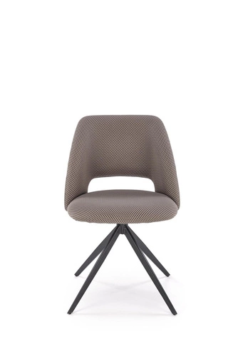 Otočná kancelářská židle Maeba Intesi čalouněná šedá moderní do kanceláře a studentského pokoje