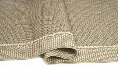 Venkovní koberec Deserto 160x230 béžový moderní na terasu a balkon snadno čistitelný Carpet Decor