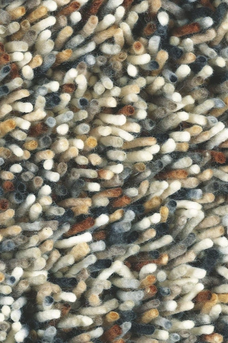 Vlněný shaggy koberec Shaggy Rocks Mix béžový 170x240 moderní koberec do obýváku Carpets&More