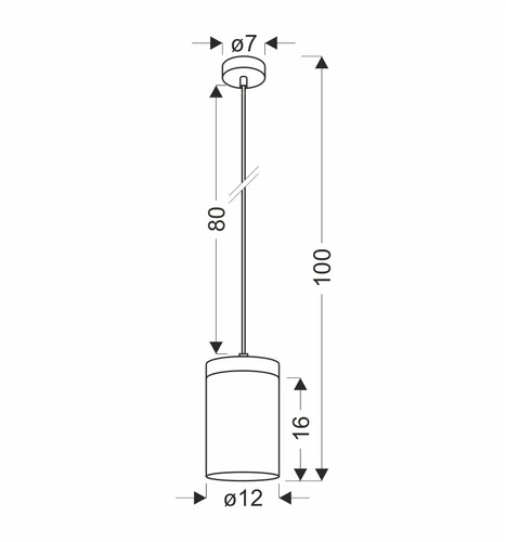 Stropní lampa Wels černá+dřevo 1x40W E27 kouřový difuzor