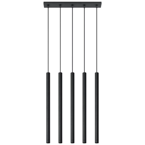 PASTELO 5 závěsná lampa černá