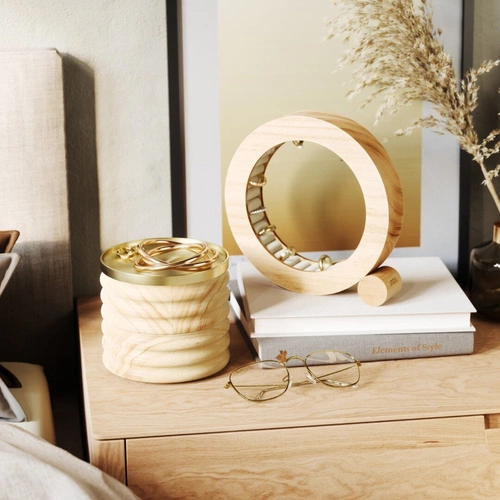 Dřevěný stojan na šperky Umbra Ferris moderní přírodní