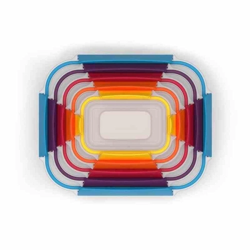 Sada 5 nádob, Nest Lock JJ vícebarevná