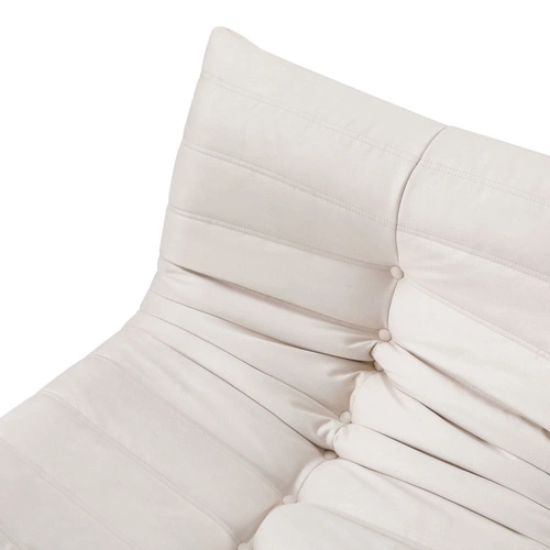 Relaxační křeslo Gufi sametové hnědé do obýváku moderní