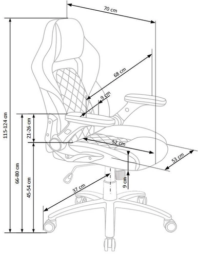 Ergonomická kancelářská židle Cassin šedá černá otočná s nastavitelnou výškou Intesi k psacímu stolu
