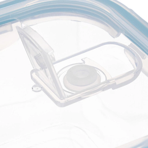 Skleněná nádoba na oběd 1,18 l čtvercová