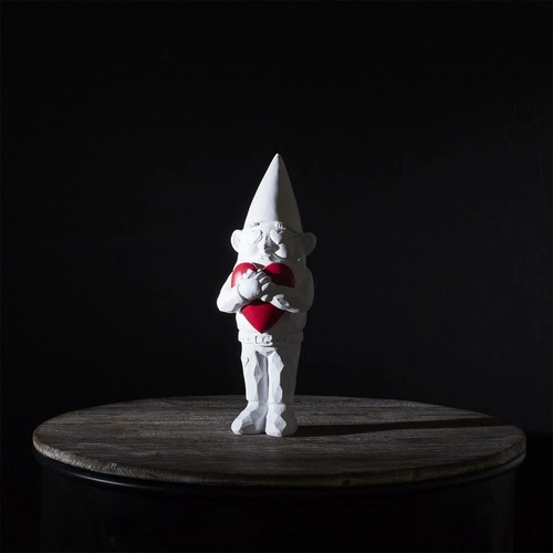 Dekorační figurka Gnom Love Intesi moderní do obýváku a zahrady jako dárek 33 cm