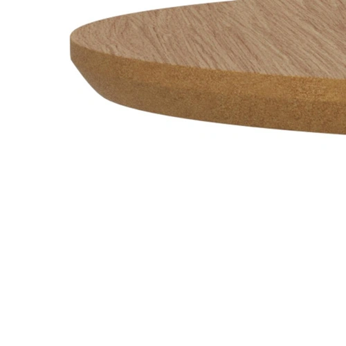 Actona Soli kulatý konferenční stolek dubové dřevo 45 cm do obýváku