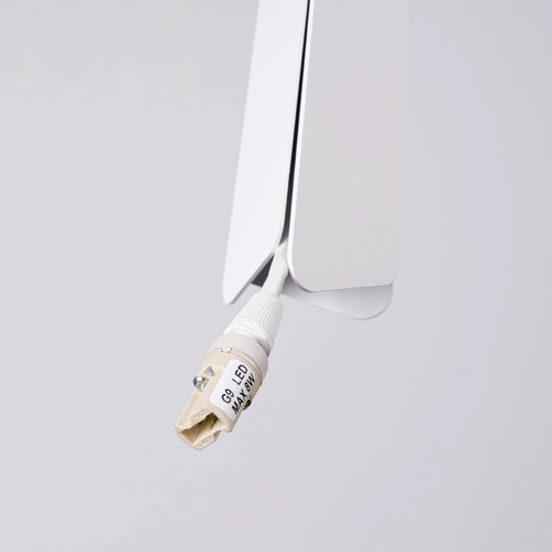 Závěsné svítidlo PRYSM 3P bílé skandinávský styl 3 světla do obýváku a nad kuchyňský ostrůvek