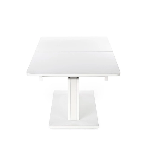 Rozkládací jídelní stůl Setty bílý mat moderní s nastavitelnou výškou Intesi