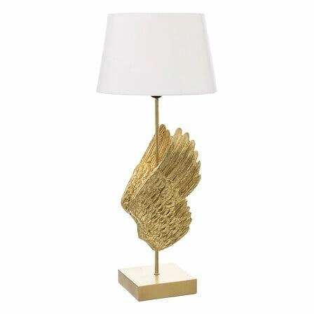 Lampa křídla anděla 70 cm zlatá/bílá