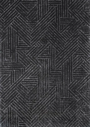 Moderní vlněný koberec Faro šedý 160x230 snadno čistitelný do obýváku Magic Home