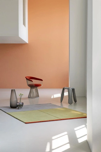 Moderní vlněný koberec Decor State Soft Green 200x280 do obýváku a ložnice snadno čistitelný