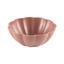 Růžová plastová polévková miska Iris 14,5 cm kulatá do kuchyně vhodná do myčky