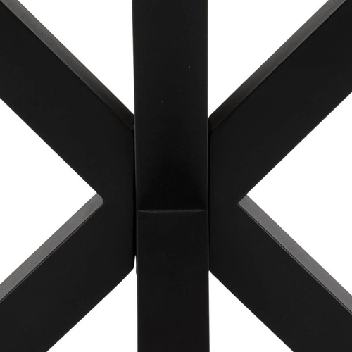 Jídelní kulatý stůl Heaven 120 cm černý dub artisan moderní Actona