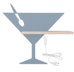 Nástěnná lampa Piccolo 4W LED 4000K iq kids s kabelem modrá