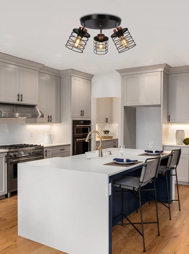 Stropní svítidlo Glob černé moderní kovové 40 cm do obýváku a jídelny CANDELLUX