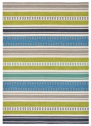 Venkovní koberec Rivi Kavi 250x350 cm moderní snadno čistitelný na terasu a balkon multicolor