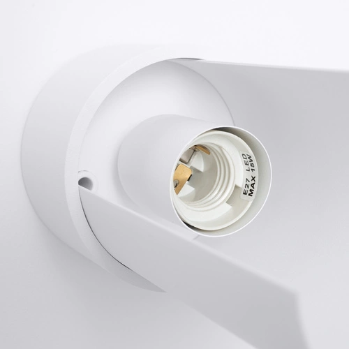 Nástěnné svítidlo FLASH bílá moderní nastavitelná ocelová do obýváku ložnice a chodby